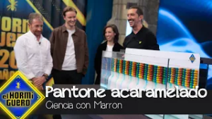 El 'pantone acaramelado' con el que Marron ha sorprendido a Rosa y Manu - El Hormiguero