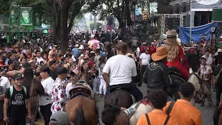 Masaya enjoys a great equestrian parade full of tradition
