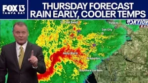 Tampa weather | Thursday morning forecast