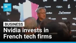 Nvidia's Huang announces new investments in French tech sector • FRANCE 24 English