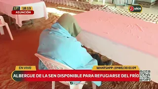 SEN shelter available to take refuge from the cold