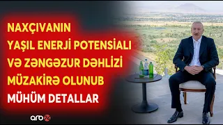 Prezident Naxçıvanda enerji və kommunikasiya layihələrini müzakirə edib