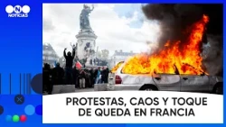 CHAOS in FRANCE: The 10 Images SHOCKING Europe #TelefeNoticias