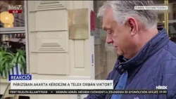Unokája mellett támadta le a Telex Orbán Viktort Párizsban - HírTV