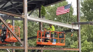 BNEWS Feature: Topping Off Ceremony for the New Fox Hill Elementary School Building