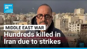 Hundreds killed in Iran as US and Israeli strike targets include civilian areas • FRANCE 24