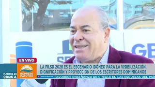 Avelino Stanley highlights Dominican literature at the 2026 Book Fair