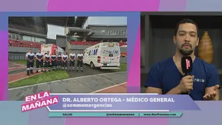 Emergencies during mass events: How does a medical team prepare? | En La Mañana