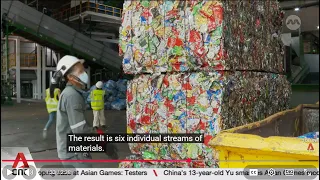 Beverage Container Return Scheme: 33m cans, bottles collected; new sorting facility in operation