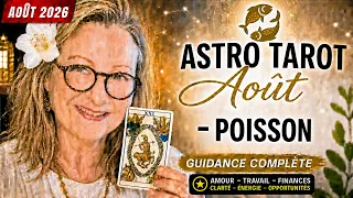 ♓ PISCES AUGUST 2026: The eclipse hits HOME… and the Tarot says SACRED FIRE 🔥🌑