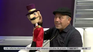 Entrevista Jaime Florentino, titiritero, Programa "Artes Escénicas en la Escuela" en Sonora