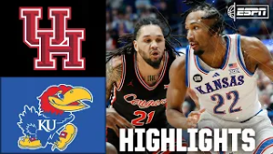 Houston Cougars vs. Kansas Jayhawks | Full Game Highlights | ESPN College Basketball