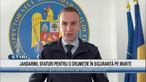 JANDARMII, SFATURI PENTRU O DRUMEȚIE ÎN SIGURANȚĂ PE MUNTE
