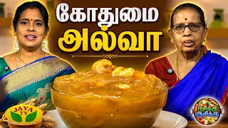 கோதுமை அல்வா செய்வது எப்படி? | RASIKA RUSIKA | Chef Chithra Murali | Jaya TV
