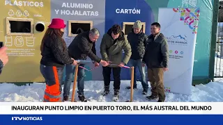 Cabo de Hornos inaugurates the southernmost Green Point in the world and strengthens its environm...