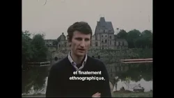 June 11, 1979. Philippe de Villiers discusses the show he created at Puy du Fou.