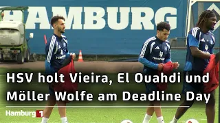Deadline Day at HSV: Fabio Vieira, El Ouahdi and Møller Wolfe arrive; Sahiti and Philippe depart