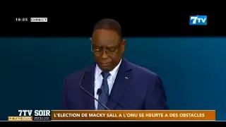 Macky SALL's UN bid faces obstacles