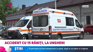 Accident cu 15 victime la Ungheni, inclusiv un copil: Cum s-au ciocnit un camion și un microbuz