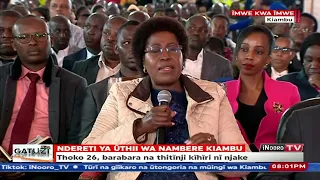 Thirikari ya Kiambu ĩgacĩrithĩtie ũgima wa mwĩrĩ na kĩrathi kĩa igũrũ mũno kĩa – Mũnini wa Ngabana