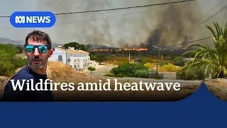 Wildfires kill tourists and locals in Spain as heatwave rages | ABC NEWS