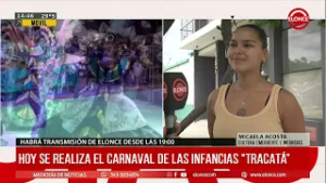 Se realiza hoy el Carnaval de las Infancias "Tracatá"