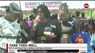 Popular Radio Taifa host Edmonds Salasya laid to rest