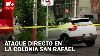 Man Shot to Death Inside His Car in Colonia San Rafael, CDMX