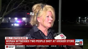 Woman witnesses two people shot at Kroger in Warren County