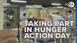 Food distribution centers take part in Hunger Action Day in South Bend