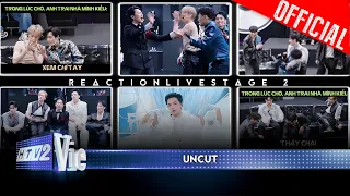 UNCUT: Reaction 6 TIẾT MỤC LIVESTAGE 2, HURRYKNG Ali CONGB mở vũ hội ngay tại phòng chờ | THSH