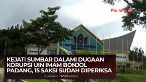 Kejati Sumbar Bongkar Dugaan Gratifikasi Pembangunan Kampus III UIN Imam Bonjol