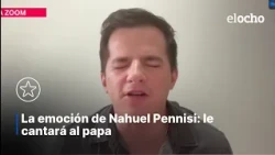 NAHUEL PENNISI'S EMOTION: HE WILL SING FOR THE POPE