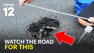 More than 500 ankle injuries treated as potholes create hidden summer hazard