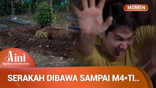 Bongkar Makam Sendirian, Besoknya Gak Ada! | Momen Drama Aini Malaikat Tak Bersayap Ep 8 (3/3)