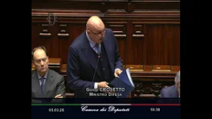 CROSETTO: "Alzato al massimo il livello di protezione aerea nazionale: PUÒ SUCCEDERE DI TUTTO"