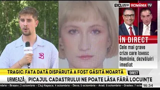 22-Year-Old Woman Searched for Across Romania Found Dead. She Had Been Reported via RO-Alert