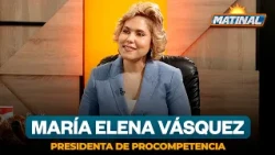 María Elena Vásquez, president of Procompetencia | Morning Show
