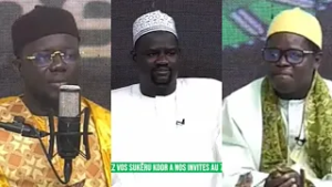 TRIO DE CHOC : SERIGNE MOUNIROU GAYE ; PAPE AMADOU DIOUF ET BABACAR DIAW
