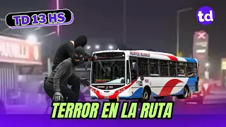 🚨 Total violence: passenger bus attacked and driver stabbed in Río Cuarto