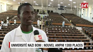 Nazi Boni University: Students wowed by new 1,200-seat amphitheater