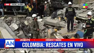 🔴 TERREMOTO EN COLOMBIA: BUSCAN GENTE BAJO LOS ESCOMBROS