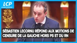 Sébastien Lecornu répond aux motions de censure défendues par la gauche hors PS et le RN - 2/02/2026
