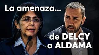 Delcy Rodríguez demands Aldama retract his statement or face a defamation lawsuit