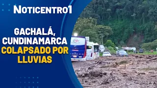 Floods and landslides paralyze roads in Cundinamarca following heavy rains | Canal 1 News