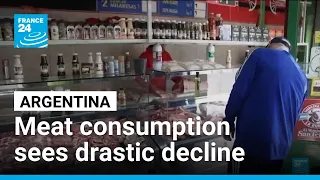 Argentina shuns meat as purchasing plummets under Milei • FRANCE 24 English