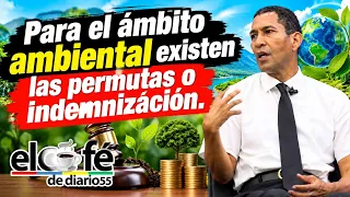Winston Vázquez talks about land swaps in protected areas. #supertv55 #diario55