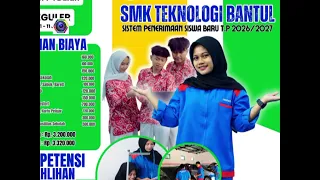 SMK TEKNOLOGI  BANTUL SAJIKAN JURUSAN SIAP KERJA DAN MANDIRI