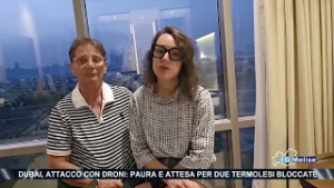 Dubai, attacco con droni: paura e attesa per due termolesi bloccate