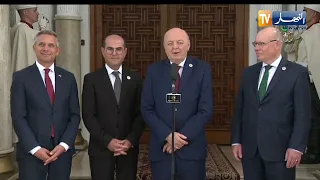 رئيس الجمهورية يستقبل وزراء الطاقة للدول المنخرطة في مشروع الممر الجنوبي للهيدروجين